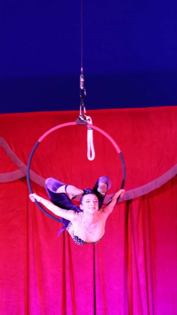 Lyra performance at circus